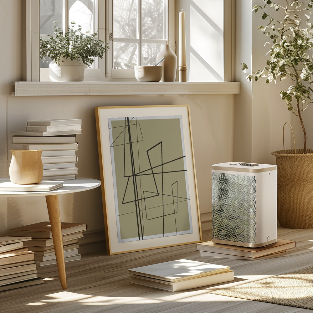 Angular Lines no 8 Poster